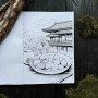 Розмальовка в японському стилі Anime Coloring Book з самураями та японськими пейзажами Розмальовка в японському стилі Anime Coloring Book з самураями та японськими пейзажами